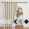 NICETOWN 100% Blackout Curtain for Sliding Glass Door 100"x84" by NICETOWN