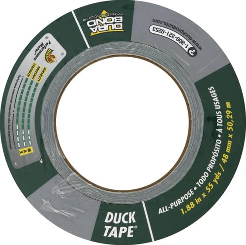 The Original Duck Tape Brand Duct Tape, 1.88 Inch x 60 Yard, Silver, 1 Roll - Image 2