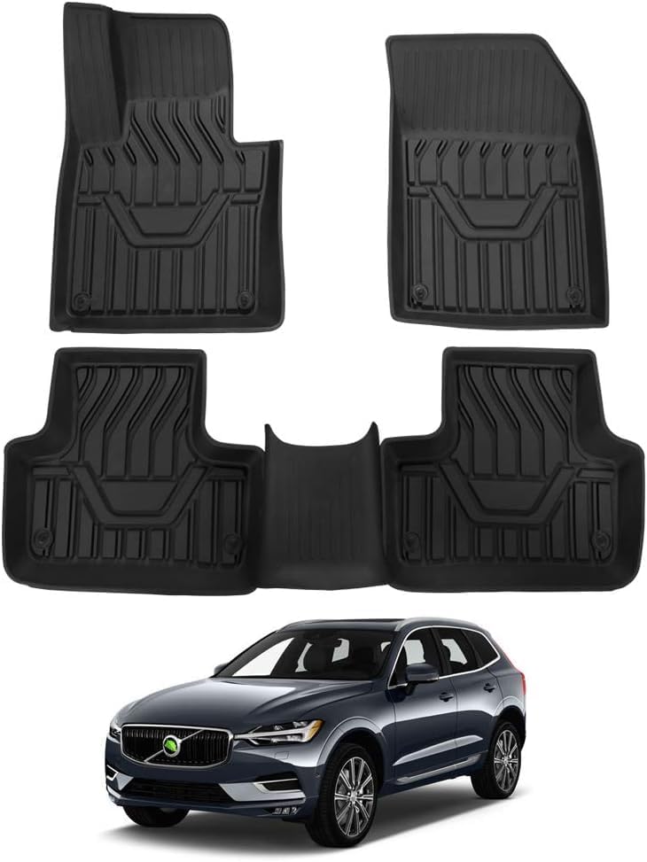 Mixsuper Floor mat for Volvo XC60 2018-2026(Not for Hybrid or PHEV) by Mixsuper