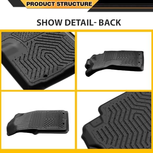 G-PLUS Floor Mats Compatible with 2005-2015 Toyota Tacoma Double Cab - Image 7
