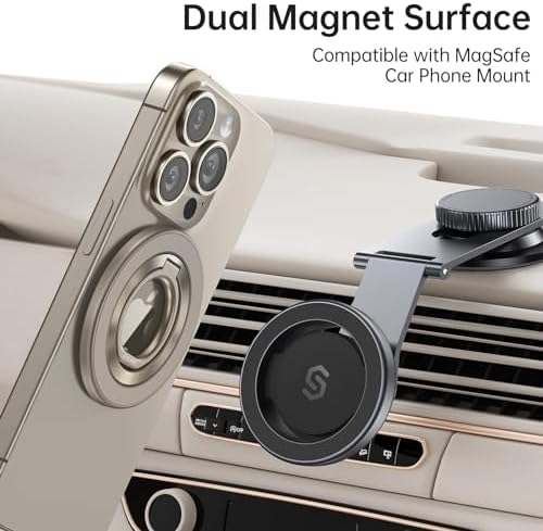 SYNCWIRE for MagSafe Phone Grip, Magnetic Phone Ring Holder Stand Kickstand - Image 4