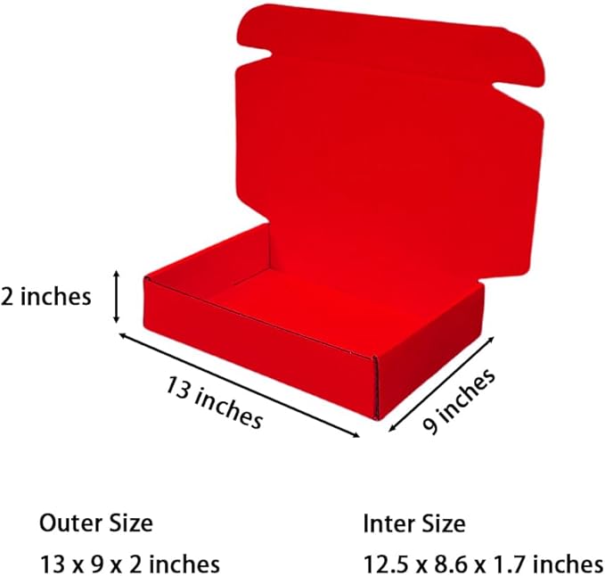 30 Pcs 13 x 9 x 2 inches Large Size Shipping Boxes - Image 2