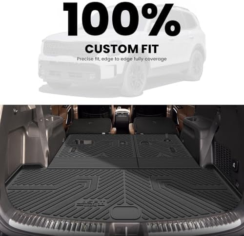 LASFIT Cargo Mats for Kia Telluride 2025 2024 2023 2022 2021 2020 - Image 3