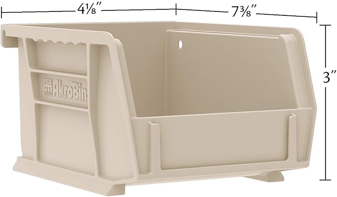 Akro-Mils 30220 AkroBins Plastic Storage Bins, Space-Saving Stackable Bins - Image 3