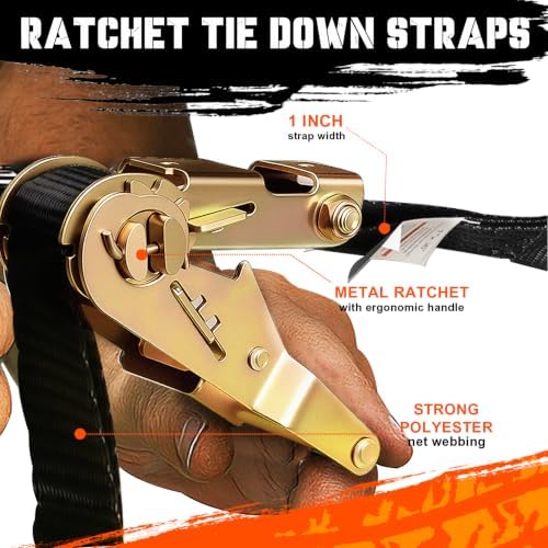 1" x 46' Center Ridge Strap Fits with Trailers & Rolling Tarp Systems - Image 4
