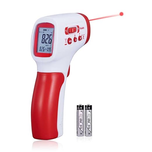 Infrared Thermometer for Meat, Laser Temperature Gun, -58~1112°F, DS 12:1 by VCOOKLIFY