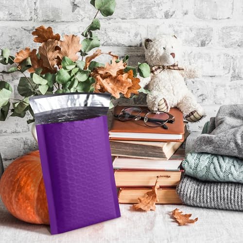 UCGOU Bubble Mailers 7.25x12" 25 Pack Usable Size 7.25x11" Purple Padded #1 - Image 7