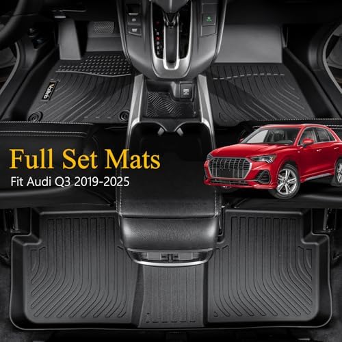 Floor Mats & Cargo Liner Backrest Mat for Audi Q3 2019-2025 - Image 2
