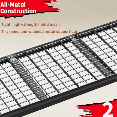 30" Deep Heavy Duty Garage Shelving Units, 68" Wide Storage Shelves,4-Tier Metal Garage Shelves, Kitchen Shelf,Large Storage Rack,Industrial Shelving for Shop, 68" W x 30" D x 68" H,2 Pack - Image 5
