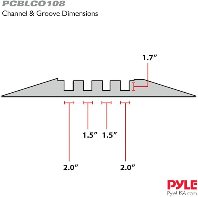 Pyle Hose & Cable Protection Ramp - Image 3