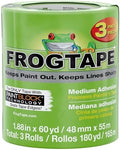 FrogTape Multi-Surface Painter's Tape with PAINTBLOCK, 1.88 in x 60 Yds by FROGTAPE