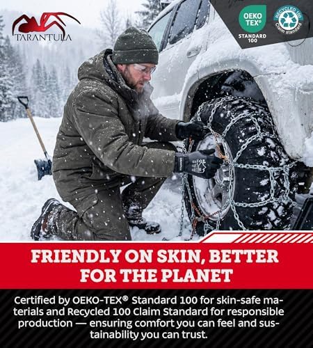 Tarantula 100% Waterproof Winter Work Gloves for Men & Women, Thermal Insulated Freezer Gloves for Cold Weather - Image 6