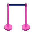 VIP Crowd Control Retractable Belt Stanchion Queue Safety Barrier Set by CrowdControlCenter