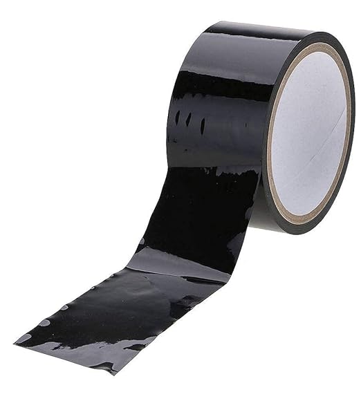 ABC Carton Sealing Tape 1.89 Inches Wide x 999.56 yd Length. 6 Rolls of Black by ABCPackSupply%C2%AE