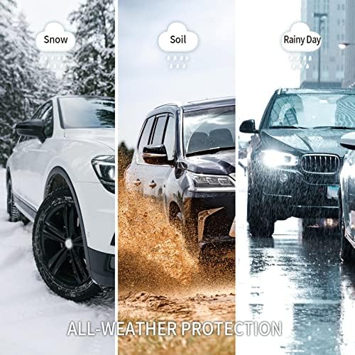 Custom Fit Floor Mats & Cargo Liner Compatible for 2018-2025 2026 Jeep Wrangler JL 4 Door Accessories All Weather TPE Rubber Black (Not Fit JK or 4XE) - Image 6