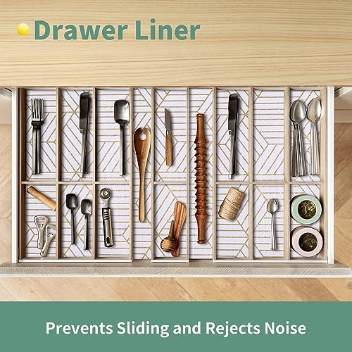 Shelf Liners for Kitchen Cabinets 17in x 49FT, Non Adhesive Cabinet Liner - Image 3