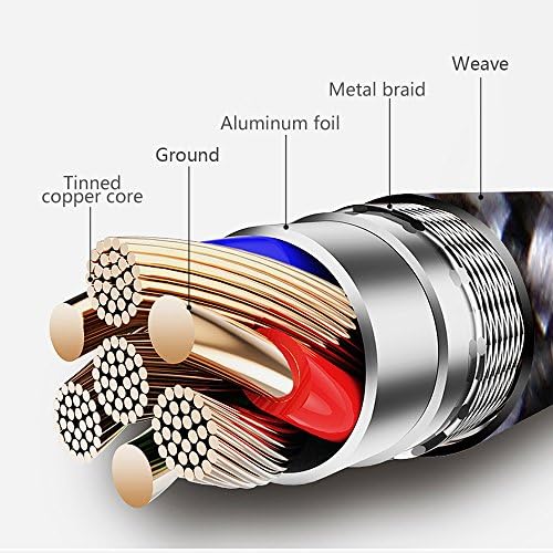 iPhone Charger 4Pack(3ft 6ft 6ft 10ft) MFi Certified Lightning Cable Nylon Braided Fast Charging iPhone Charger Cord Compatible iPhone 14 13 12 11 Pro Max XR XS X 8 7 6 Plus SE and More - Image 4