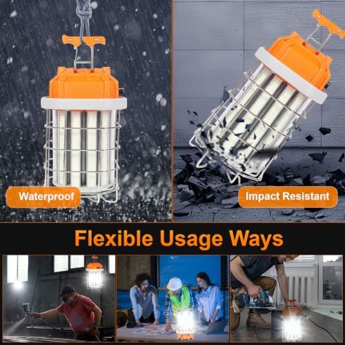 150W 360° Led Construction Work Lights 21000lm,Durable and Dimmable - Image 4