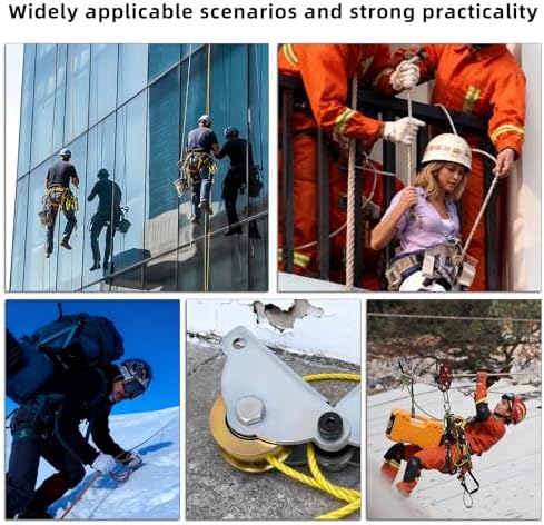 Three-Wheeled Portable Pulley;Angle-Adjustable Pulley;Lifting Equipment;Labor-Saving Transportation Equipment;Mobility Efficiency-Boosting Products;Upgraded Design Model. - Image 7