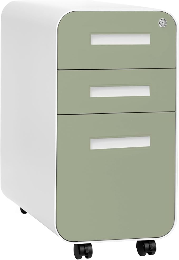 Laura Davidson Furniture Stockpile Slim 3-Drawer Mobile File Cabinet by LauraDavidsonFurniture