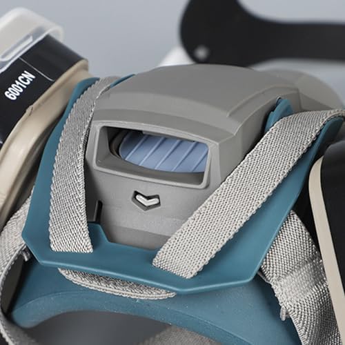 Respirator with Full Face for Adults, Paint Respirator with Goggles, 4.33x5.12 Inches - Image 3