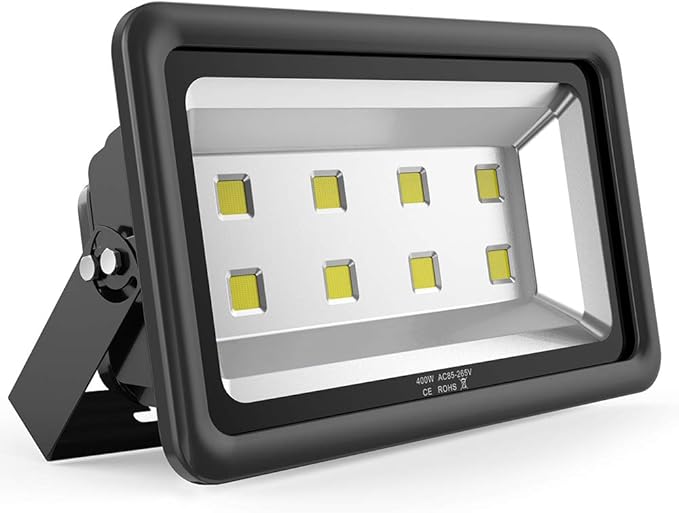 400W Outdoor LED Flood Light, 40000LM Super Bright, IP66 Waterproof, 6000K by SOUTHLEVY