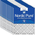 Nordic Pure 18x20x1 Pleated MERV 12 Air Filters 12 Pack by NordicPure