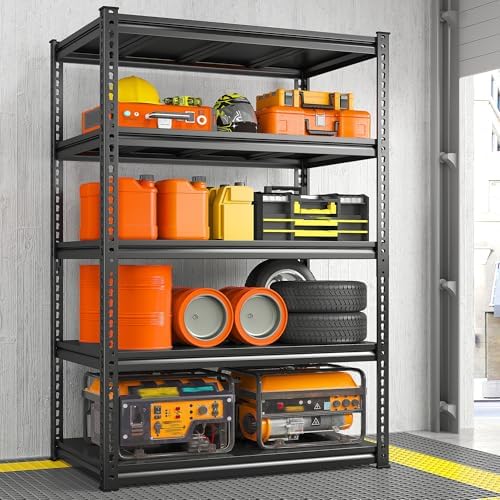 REIBII 72" H Garage Shelving Load 2500Lbs for Homeowners and Commercial Use by REIBII