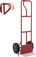 Goplus Hand Truck, P-Handle Hand Truck Dolly w/770LBS Capacity, Vertical Loop by Goplus