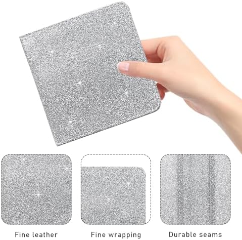 Ziciner Car Registration and Insurance Holder, Auto Card Document Glove Box Organizer with Magnetic Closure, Universal Vehicle Interior Accessories for Cars SUVs (Silver-Small) - Image 3
