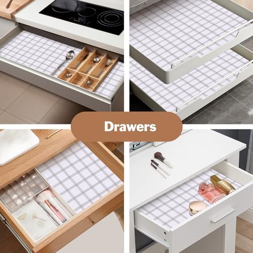 Drawer and Shelf Liner for Kitchen Cabinet: 23.6 in X 30 Ft Non Slip - Image 5