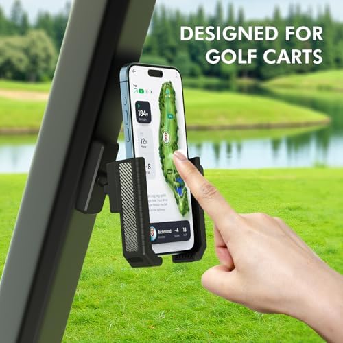 Magnetic Golf Cart Phone Holder, Rotatable Golf Cart Accessories - Image 4