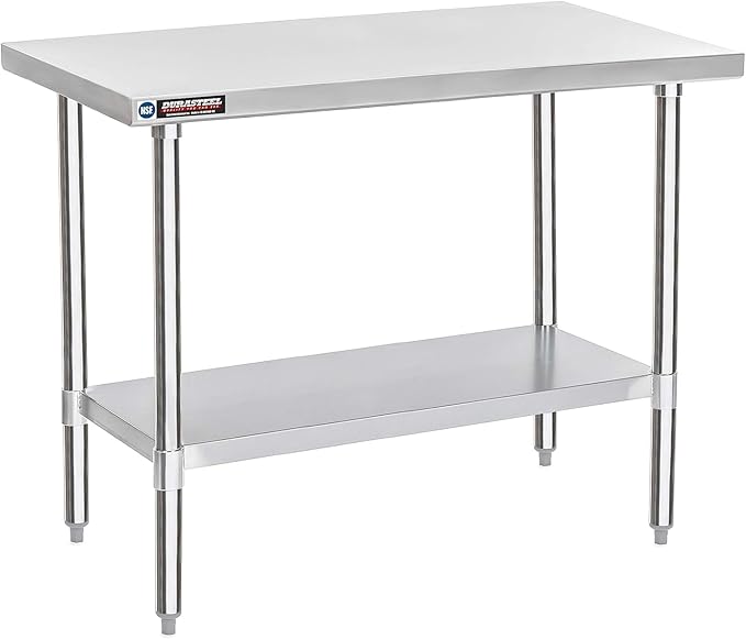 DuraSteel 24x48 Stainless Steel Work Table by DuraSteel