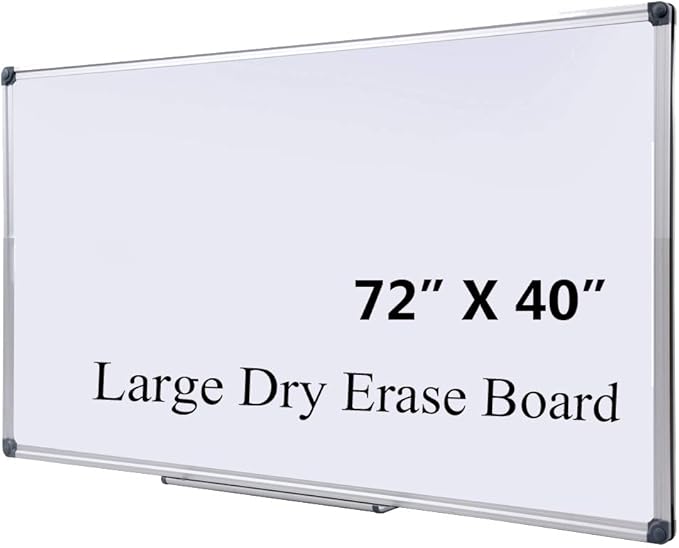 72" x 40" Magnetic Dry Erase Board by DexBoard