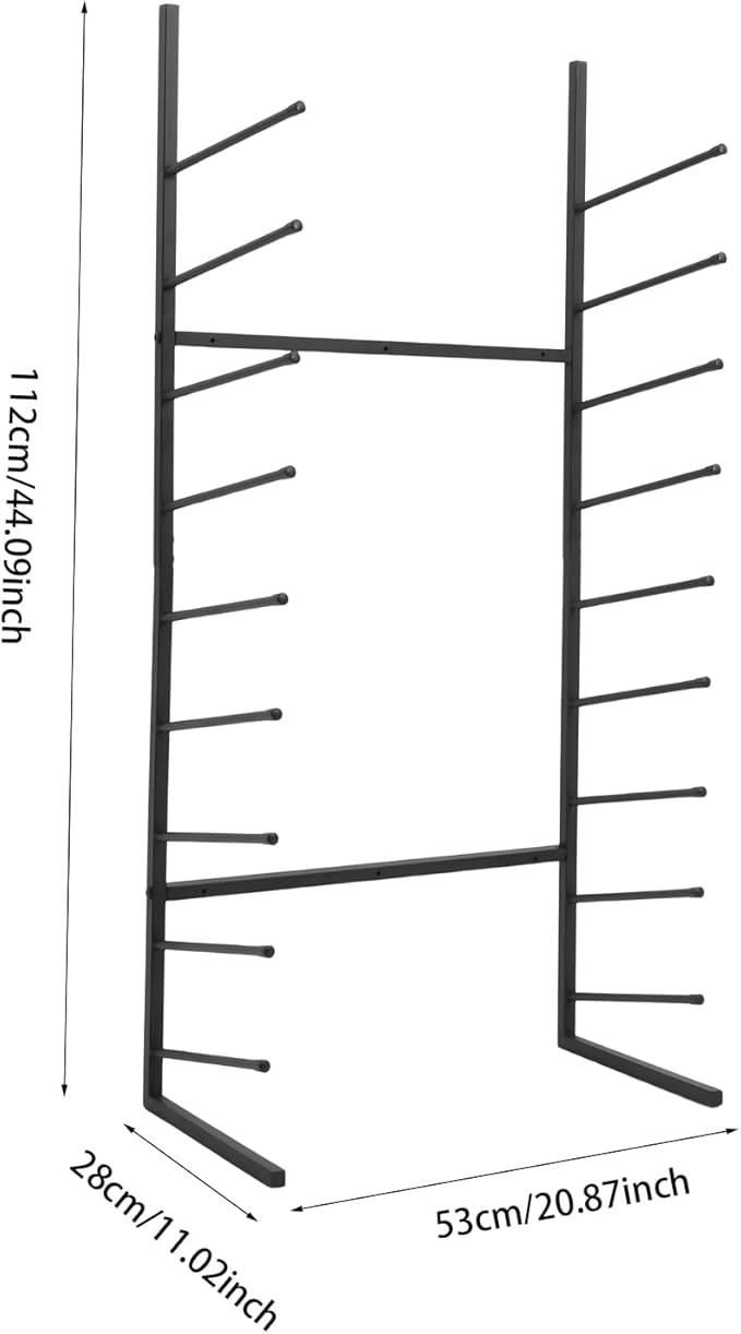 Wall Mount Art Print Blueprint Holder, 9-Tier Blueprint Holder, 15lbs Each Tier - Image 5