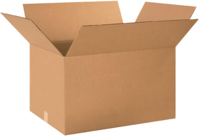 Secure Seal - 9x4x4 Pack of 100 Corrugated Cardboard Packing Shipping Mailing by Secure+Seal