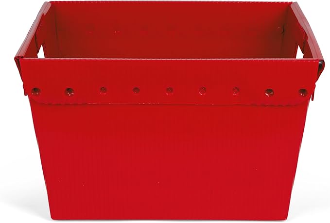 Hudson Exchange 18.25 x 13.25 x 11.75 Corrugated Space Age Handled Storage - Image 4
