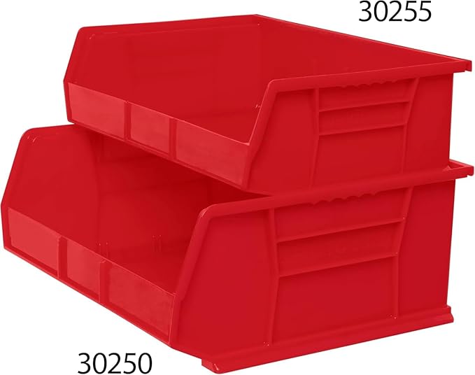 Akro-Mils 30255 AkroBins Plastic Storage Bins, Space-Saving Stackable Bins - Image 10
