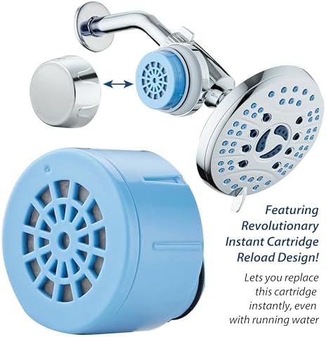 AquaCare 1345 Instant-load American KDF Shower Filter Replacement Cartridge - Image 3