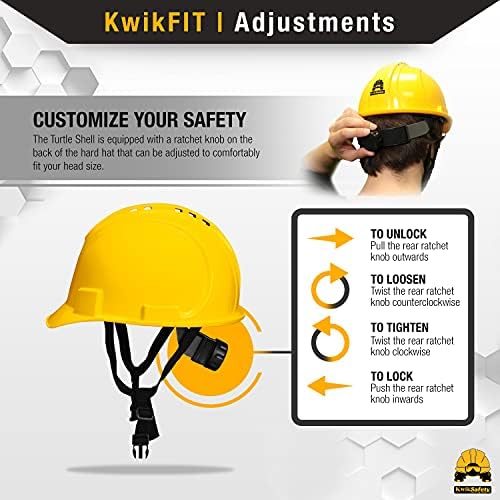 KwikSafety - Charlotte, NC - Hard Hats [Full Brim, Cap Style, Climbing Style] Type 1, Class C ANSI OSHA - Image 6