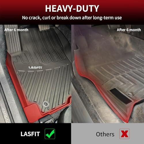 LASFIT Floor Mats for Toyota RAV4 2013-2018 Gas (Not Fit Hybrid) - Image 4