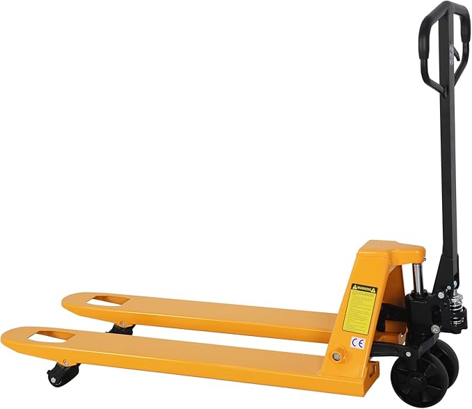 Manual Pallet Jack Industrial Hand Pallet Truck 48" Lx21'' W Forks 5500Lbs by Aequanta