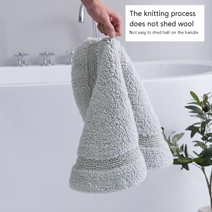 Handmade Oval Cotton Bath Mat for Household Doorways Thickened and Absorbent Non Slip Bathroom Rug - Image 5