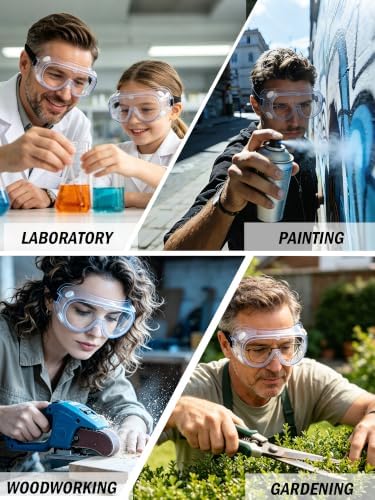 1 pack Anti-Fog Safety Goggles, Protective Safety Glasses, Eye Protection - Image 6