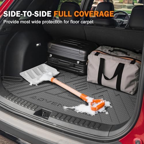 KUST Trunk Cargo Mat for Chevy Equinox/GMC Terrain 2025-2026 (Gasoline), Rear Cargo Liner for Equinox Accessories All Weather Protection TPE Rubber Raised Edge - Image 3