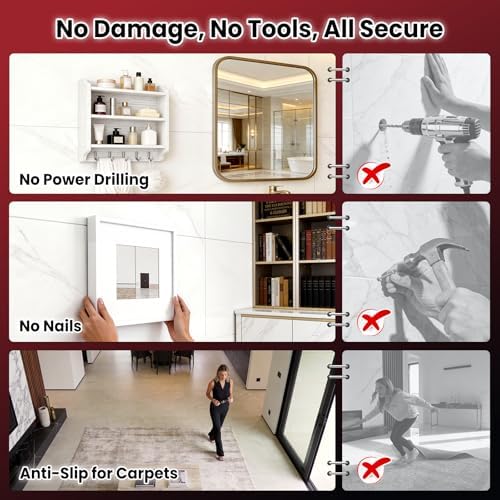 NULTAT Double Sided Tape Heavy Duty, Nano Double Stick Tape 20 Feet - Image 5