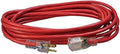 Southwire 25ft SJTW 14/3 Outdoor Ext Cord W/Lighted End (Red) (Pack of 12) by Southwire