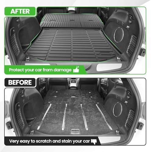 Cartist Cargo Liner for Jeep Grand Cherokee 2011-2021, All Weather Cargo Mats for Grand Cherokee Accessories, Heavy Duty TPE Trunk Mat, Car Accessories - Image 3