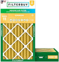 Filterbuy 20x30x4 Air Filter MERV 11 Pet & Allergy Defense (2-Pack) by Filterbuy