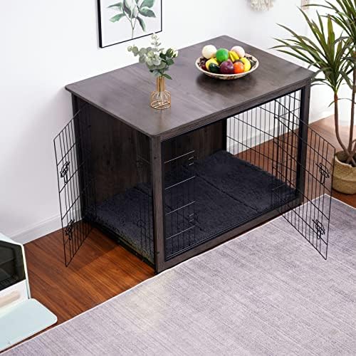 DWANTON 43.3" XXL Dog Crate Furniture with Cushion, Large Dog Kennel Indoor - Image 3
